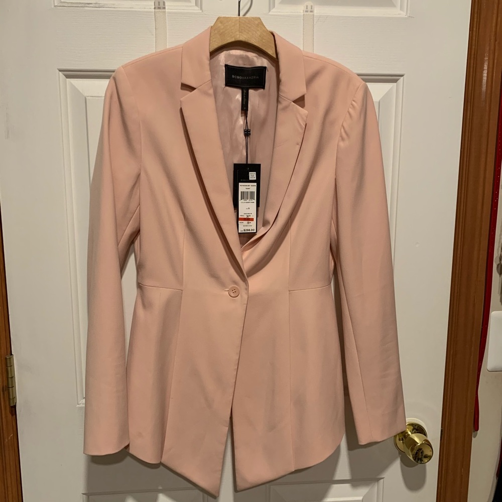 BCBGMAXAZRIA Blush blazer ( casual or dressy ) NWT - Picture 4 of 5
